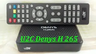 Обзор ресивера ► U2C Denys H.265 ► Новый хит!