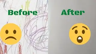 How to remove Pen/Pencil marks from wall in Tamil