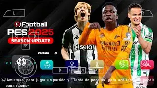eFootball PES 2025 PPSSPP DOWNLOAD ORIGINAL ISO | PES 2025 PSP Android Offline Update All Kits