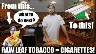 LEAF ONLY - Make Your Own Cigarettes From Whole Leaf Tobacco