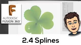 2.4 Splines - Fusion 360 Tutorial