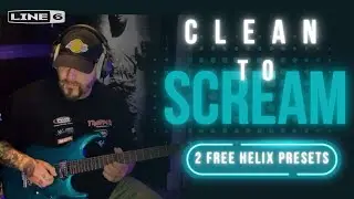 Line 6 Helix Awesome Clean to Screaming lead tones . FREE PRESET