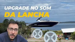 Upgrade no som da lancha, 1 par Nakamichi de 300w