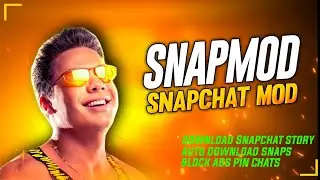 SNAPMOD BEST SNAPCHAT ALT | DOWNLOAD SNAPS & MANY MORE FEATURES