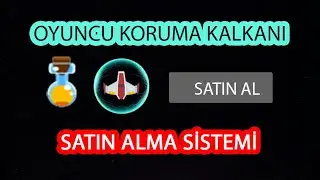 Galaksinin Koruyucusu 7.Ders- Unity Mağaza Sistemi- Oyuncu Koruma Kalkanı -Ders 18