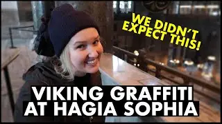 Viking Graffiti at Hagia Sophia in Istanbul, Turkey