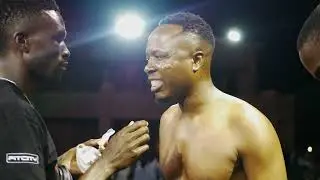 King Tee Dee's fight at the Never Walk Alone boxing match.