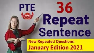 PTE Repeat Sentence practice with Answer | PTE Health 2021 | Part -1