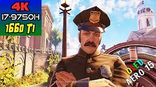 BioShock Infinite GTX 1660 Ti 4K GamePlay 💻 Gigabyte AERO 15 OLED i7-9750H Gaming!