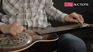 Bruce Sadownick Demos a 1935 Dobro Model 37 Squareneck | Acoustic Guitar Auction