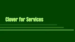 Clover POS for Services | Streamline Payments, Scheduling, and Staff