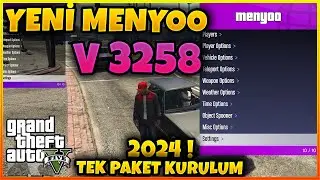GTA 5 MENYOO MODU KURULUM  | MENYOO MODU NASIL YÜKLENİR SON SÜRÜM  KOLAY KURULUM v3258 | MENYOO 3258