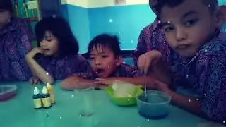 PERCOBAAN AIR PELANGI - PAUD ABABIL SCHOOLHOUSE