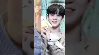 Cute pictures of K-pop group ATEEZ with plushies.😘