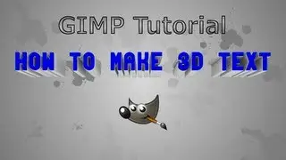 GIMP- How to make 3D Text