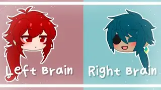 Left Brain Right Brain -  Genshin Impact [Gacha Skit]