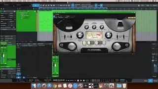 FlyWheel REEL-TO-REEL TAPE By Fuse Audio Labs on the Drums