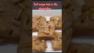 😋Golden Milk Barfi | Rakhi Special Sweet #sweet #shorts #youtube  #youtubeshorts