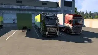 Euro Truck Simulator 2 VOLVO FH 540   Oslo to Siauliai