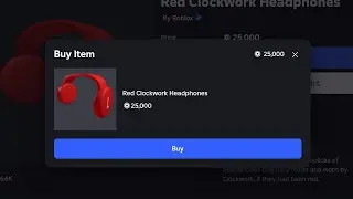 Buying Red Clockwork Headphones (DREAM ITEM)