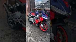 Aprilia RS 660 Akrapovic system- turn it up - start up 🏍️ 💨