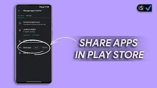 How to Send and Receive Apps on Play Store | Share Apps