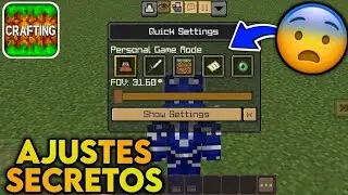 SECRET SETTINGS in Crafting and Building 🤫 #2