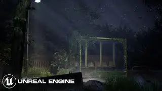 Post-Apo Bus Stop | Unreal Engine 5 4K Cinematic
