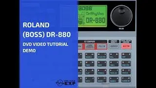 Roland (Boss) DR-880 DVD Video Tutorial Demo Review Help