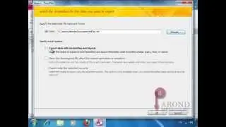 Using Access 2010 - Export Data to a Plain Text File