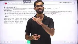 Ratio Analysis - Assertion & Reason