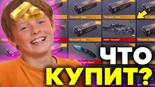 ЧТО КУПИТ ШКОЛЬНИК на 3000 ГОЛДЫ в STANDOFF 2 ? Прокачка инвентаря стандофф 2