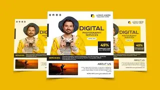 How To Make A Photography Advertisement Design In Pixellab - Pixellab Tutorial