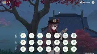 Just Hutao play nice song on the lyre