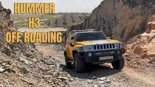 Hummer Off Roading Over the Hill #offroaddrive #hummer #offroading