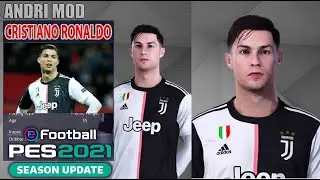 PES 2021 - FREE DOWNLOAD FACE CRISTIANO RONALDO JUVENTUS 2020/2021