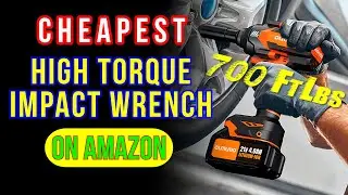 Affordable 20V Cordless High Torque Impact Wrench Better than Harbor Freight Hercules Impact Wrench