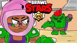 Rosa the boxing botanist (Part 2) - Brawl Stars animation