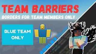 Roblox Studio Tutorial | Team Barriers
