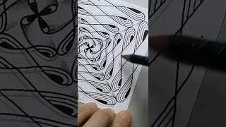 Drawing Zentangle – ECHOISM #zentangle #zentangleart #doodle #drawing #howtodraw #mandala #sketch