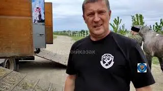 На Кавказе Терские казаки выступили в конный поход в честь Великой Отечественной войны