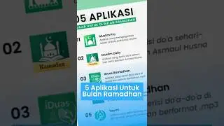 5 Aplikasi untuk Bulan Ramadhan 