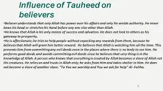Tauheed- Article of Faith