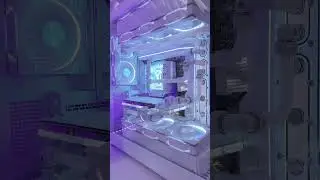 All White Water Cooled Gaming PC 🤍 
