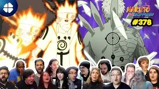 The Ten Tails' Jinchuriki VS Minato, Sasuke and Naruto | Shippuden 378 Reaction Mashup