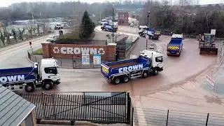 Ten new Scania XT tippers for Crown Waste Management supplied by Keltruck