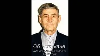 Шмидт Борис Яковлевич. Об истукане.