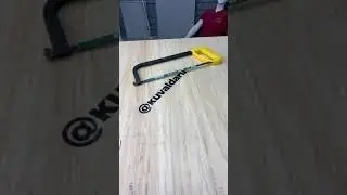 life hack of using a metal hacksaw \ лайфхак использования ножовки по металлу