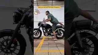 Protect your Legs/Feet ✅️ Don't be a Chappal Rider 👎 #biker #chappal #awareness