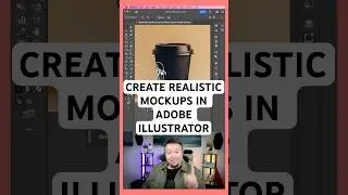 How to create realistic mockups in Adobe Illustrator.